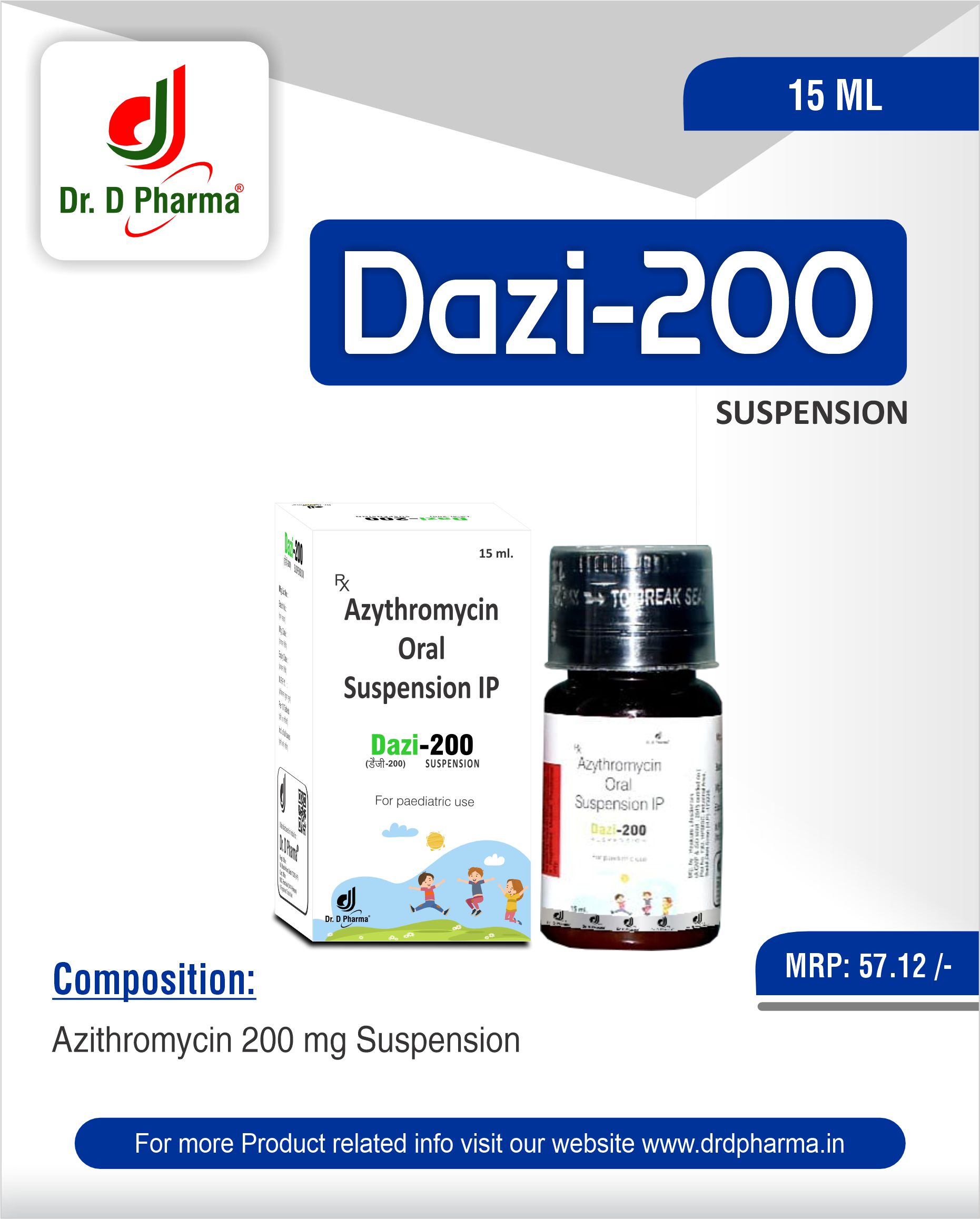 DAZI 200 SUSPENSION 15ML